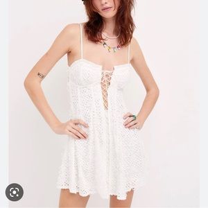 Cassie corset mini dress ; For Love & Lemons ; Size M